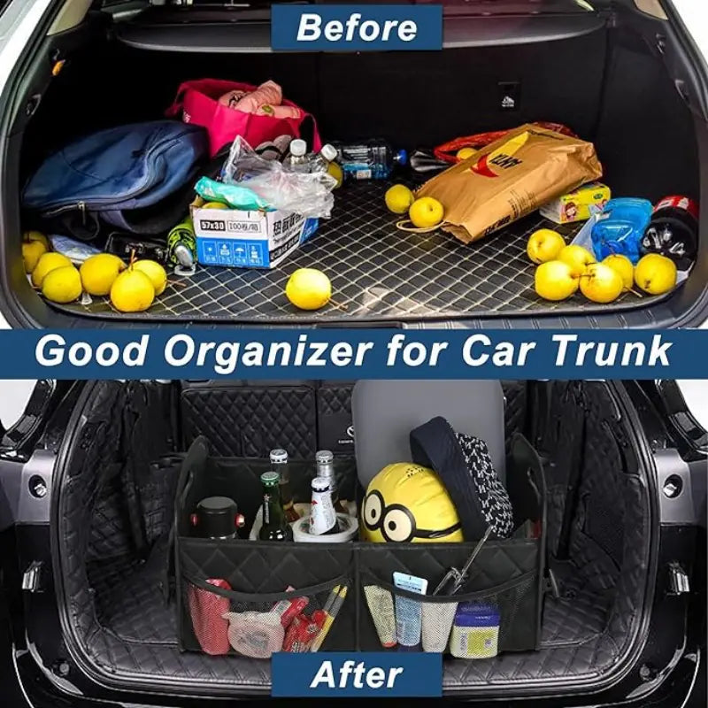50L Waterproof Polyester Trunk Storage Box for Cars