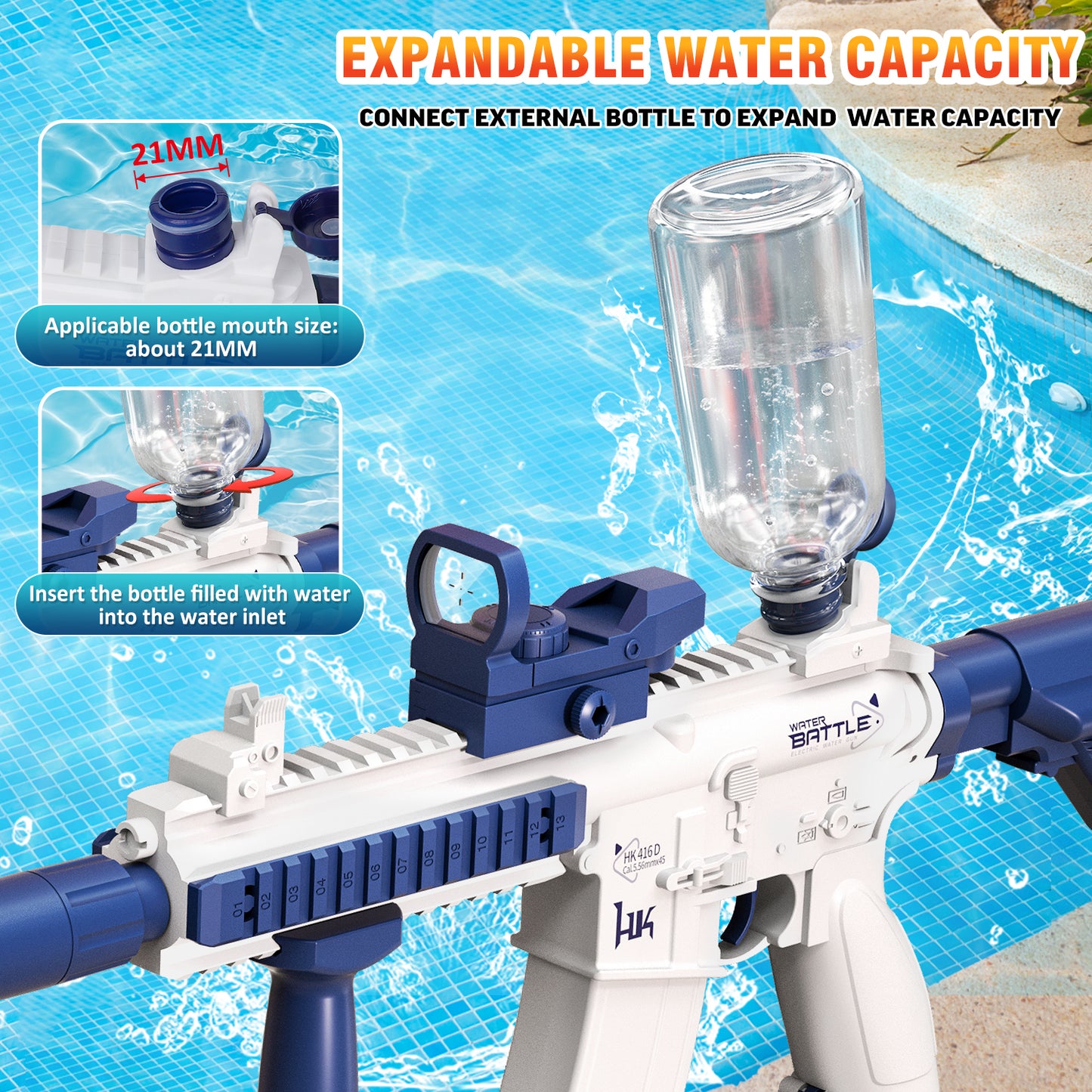 Neu Elektrische Wasserpistole Automatische Spritzpistole