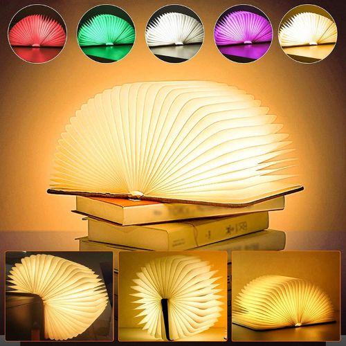 Buchlampe aus Holz